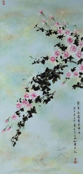 如洁作品《繁华和露香溢神州》.jpg